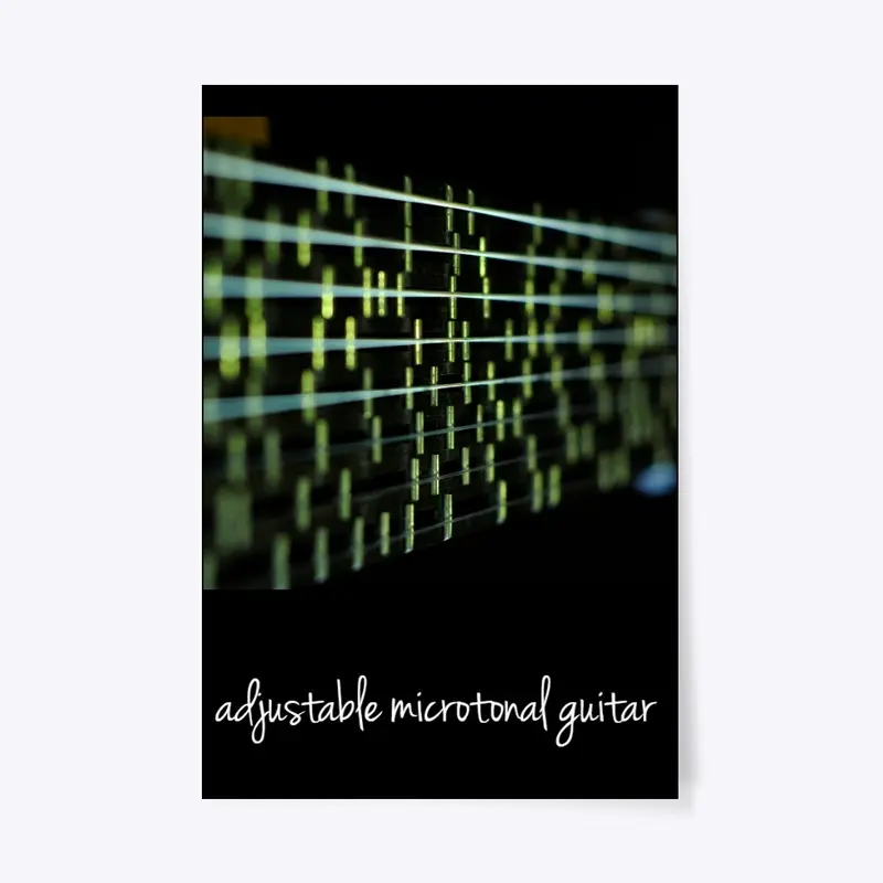 Adjustable Microtonal Guitar